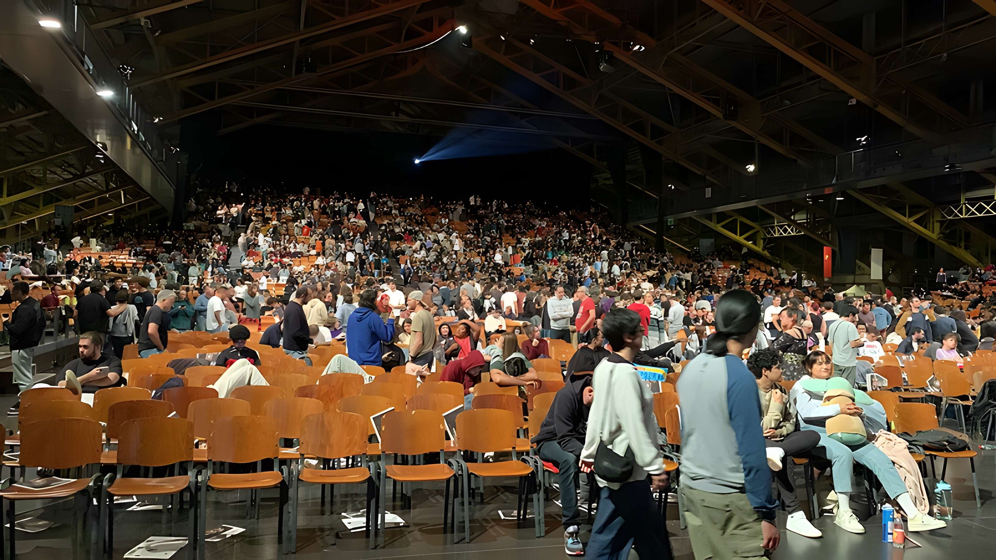 Ancien marché aux bestiaux des abattoirs de la Mouche, actuellement salle des fêtes et salle de concert dite halle Tony Garnier