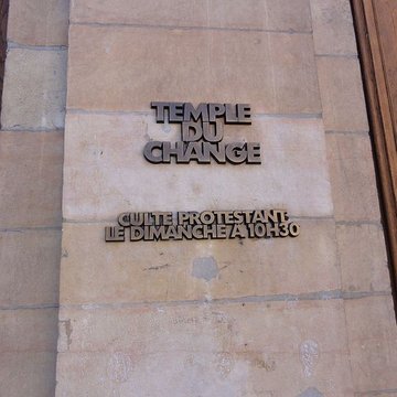 Ancienne Loge du Change, ancien Temple protestant
