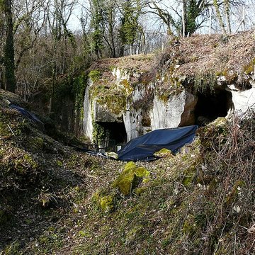 Grotte ornée de Jovelle à La Tour-Blanche