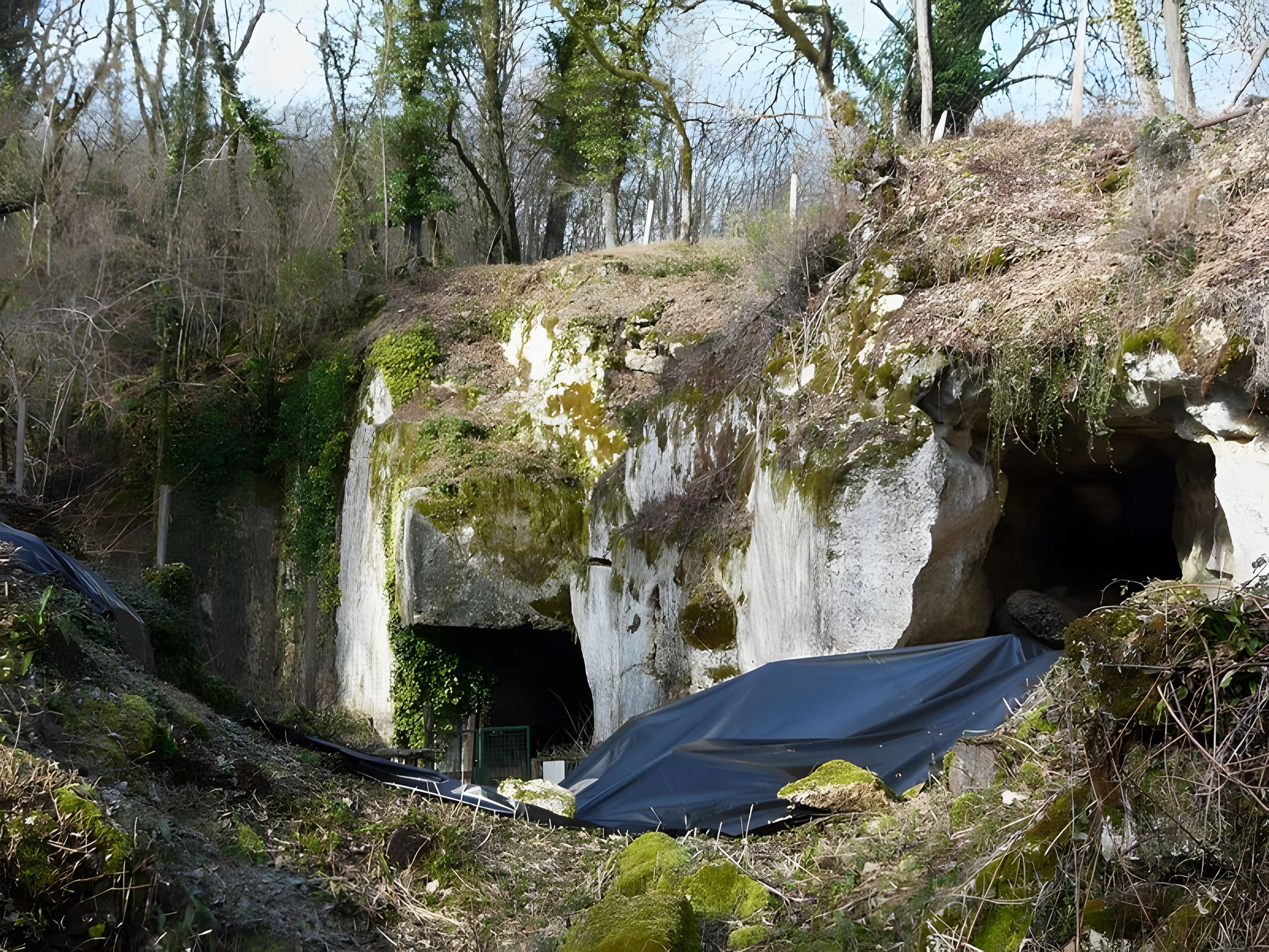Grotte ornée de Jovelle à La Tour-Blanche 