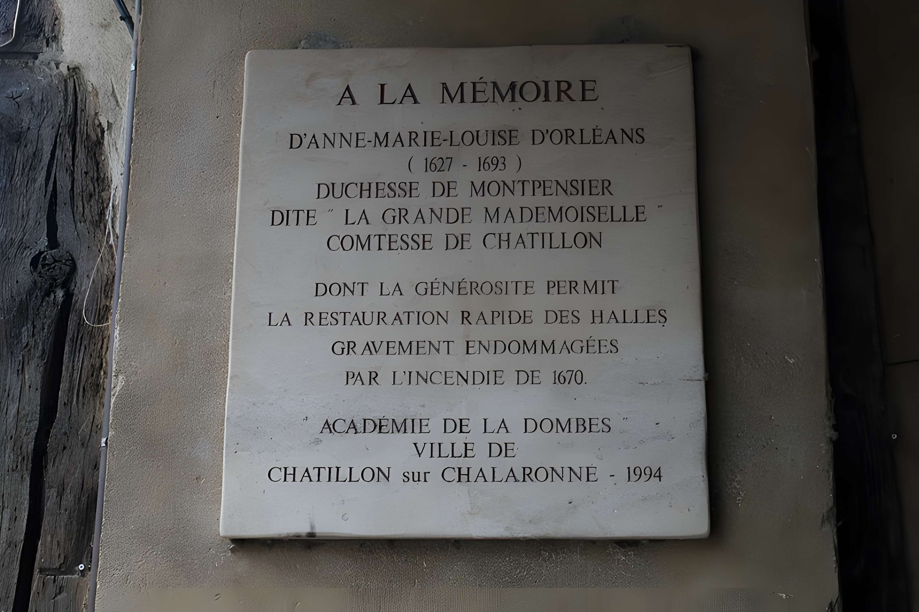 Halles de Châtillon-sur-Chalaronne