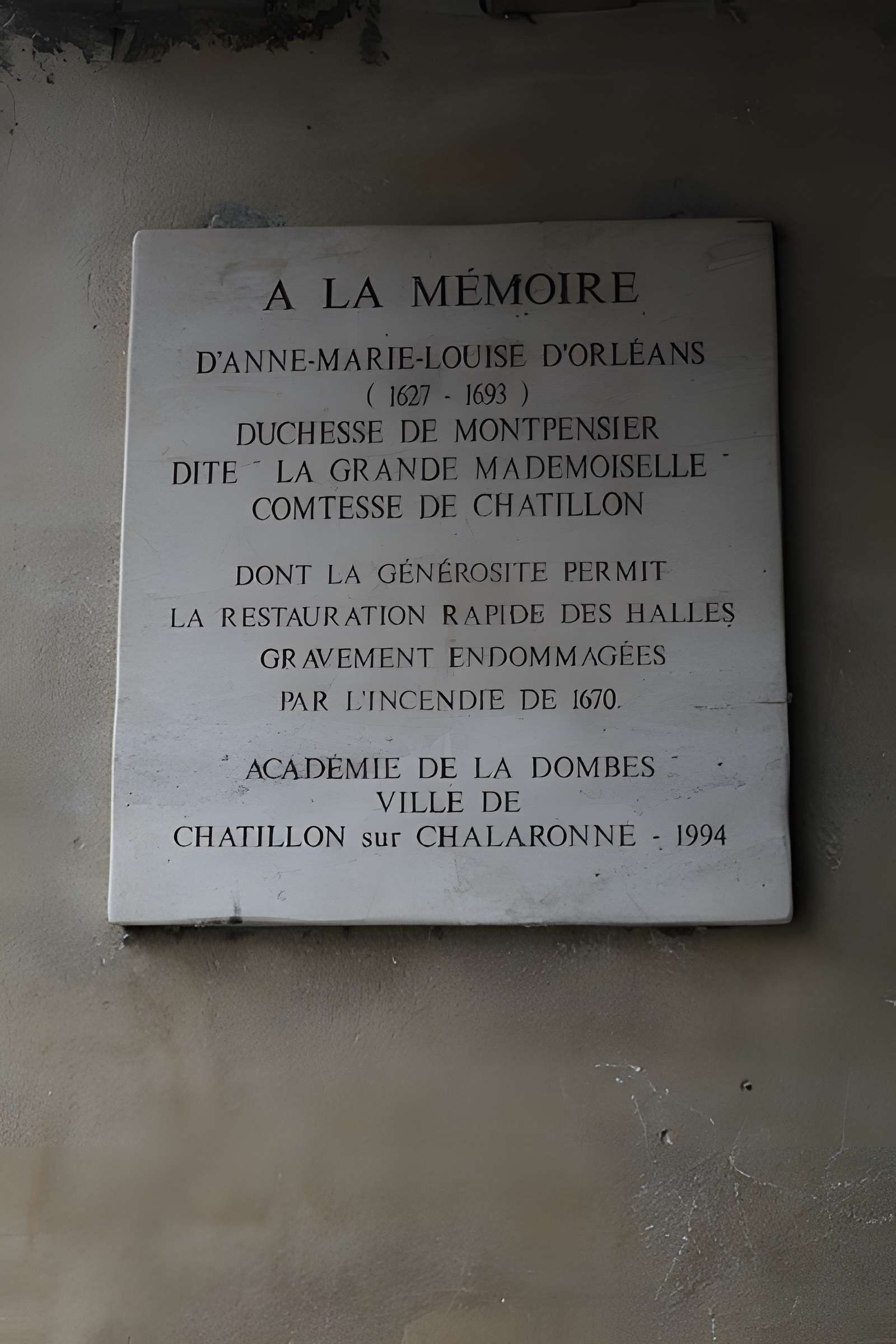 Halles de Châtillon-sur-Chalaronne