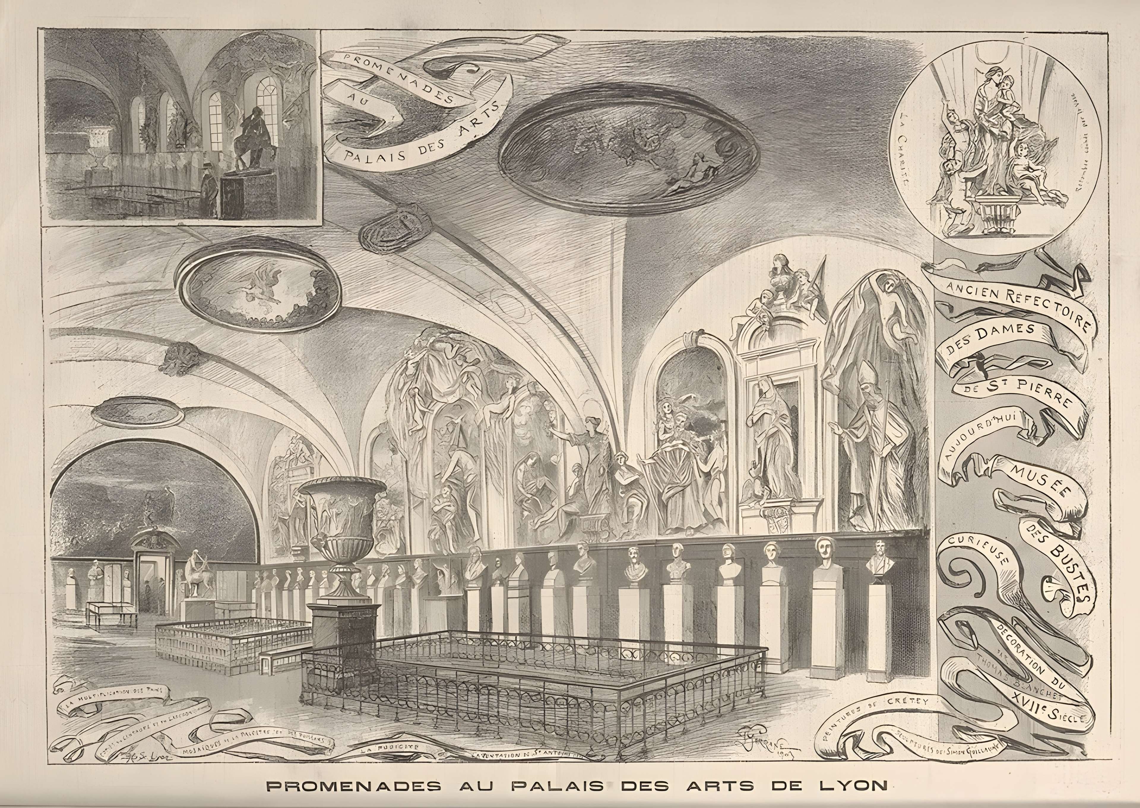 Palais Saint-Pierre ou ancienne abbaye des Dames de Saint-Pierre