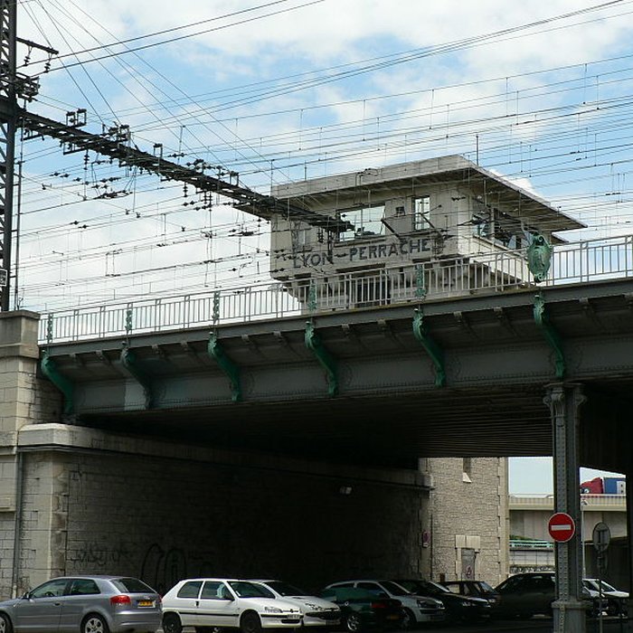 Photo de Poste d’aiguillage n 1 de la gare de Lyon-Perrache