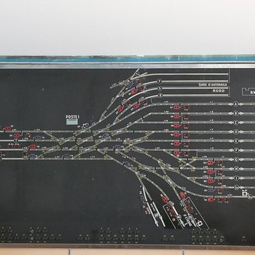 Poste d’aiguillage n 1 de la gare de Lyon-Perrache