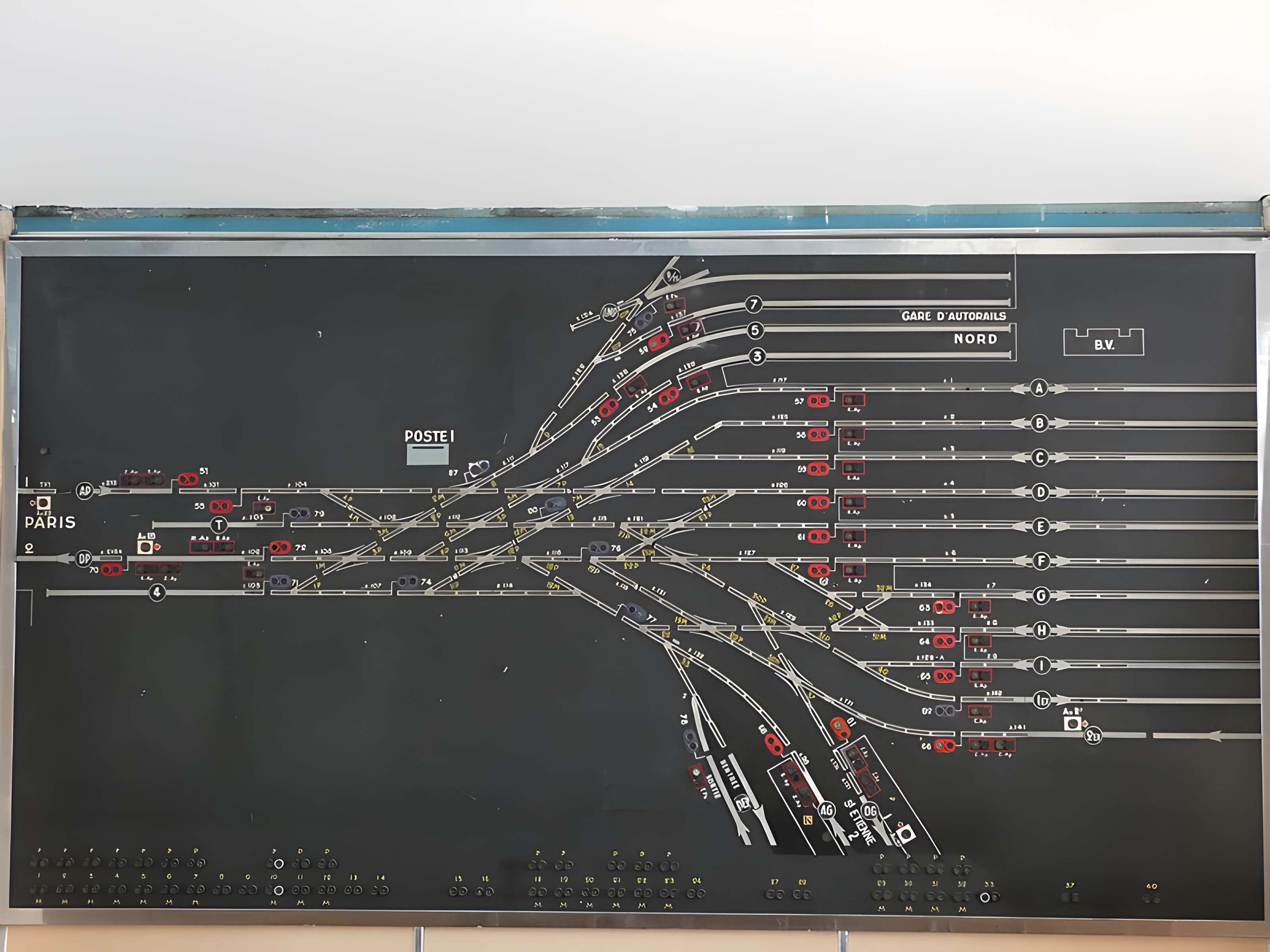 Poste d’aiguillage n° 1 de la gare de Lyon-Perrache