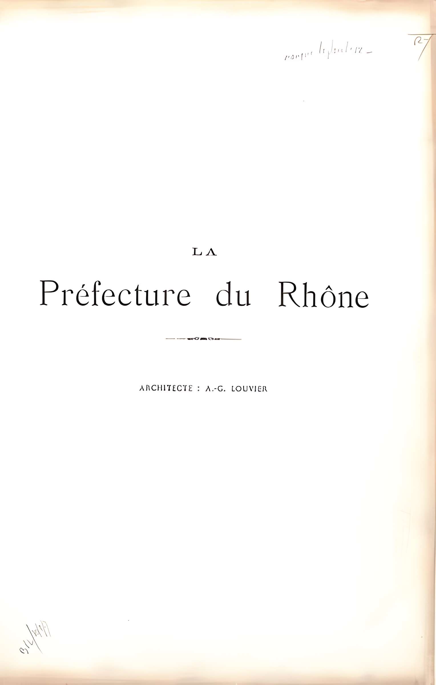 Préfecture du Rhône