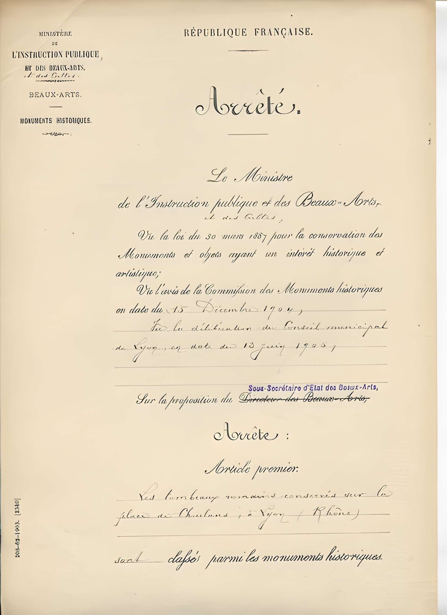 Tombeaux romains de Trion