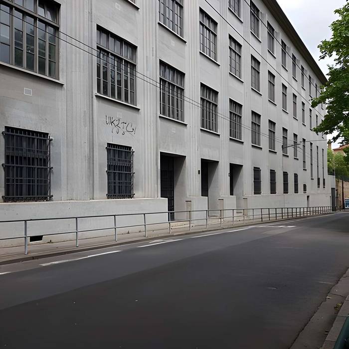 Photo de Ex scuola di tessitura, attualmente insegnamento liceo tecnico