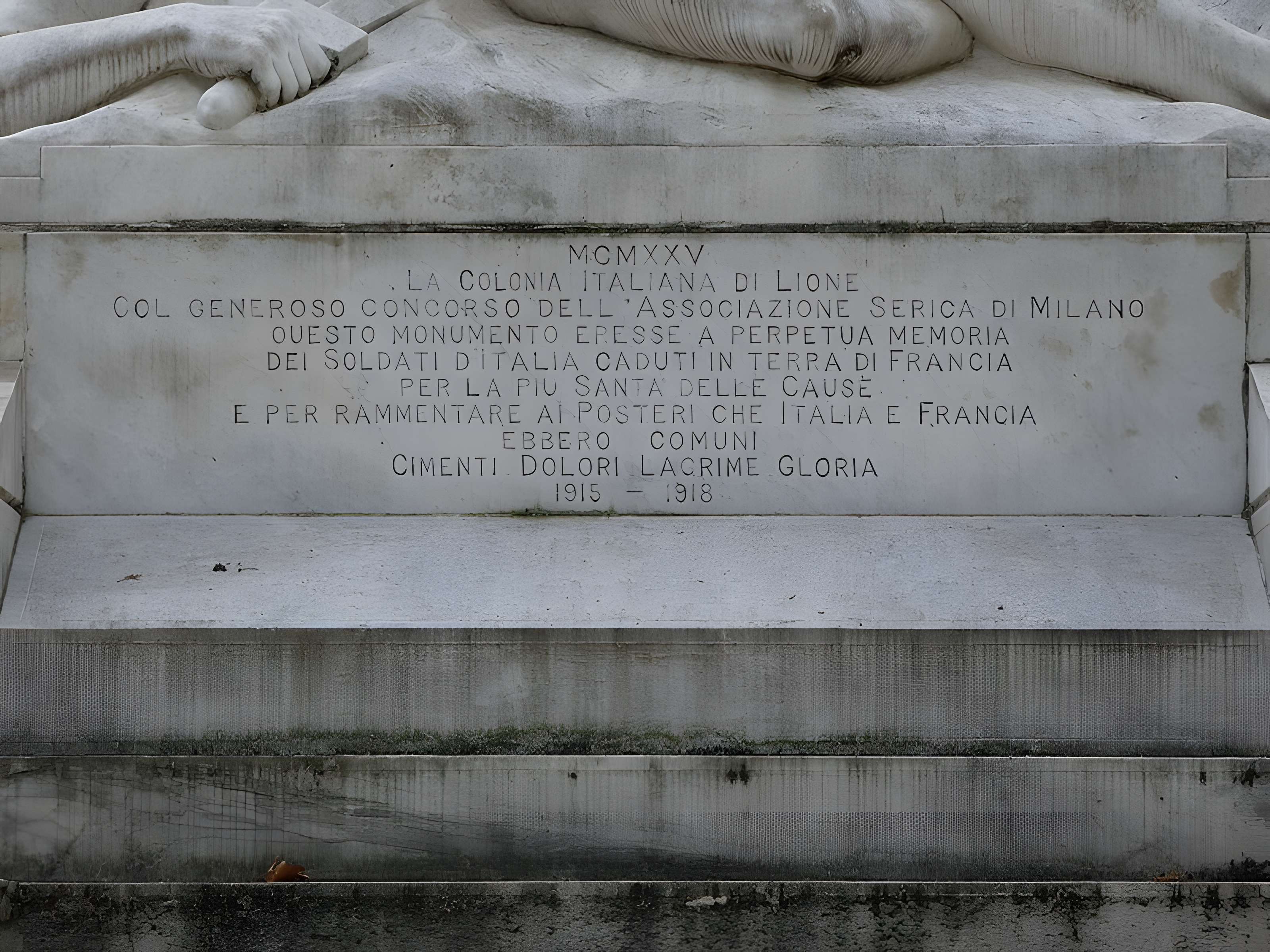 Monument aux morts de la communauté italienne