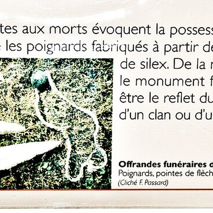 Photo de Sépulture mégalithique