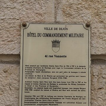 Hôtel Chartraire de Montigny à Dijon