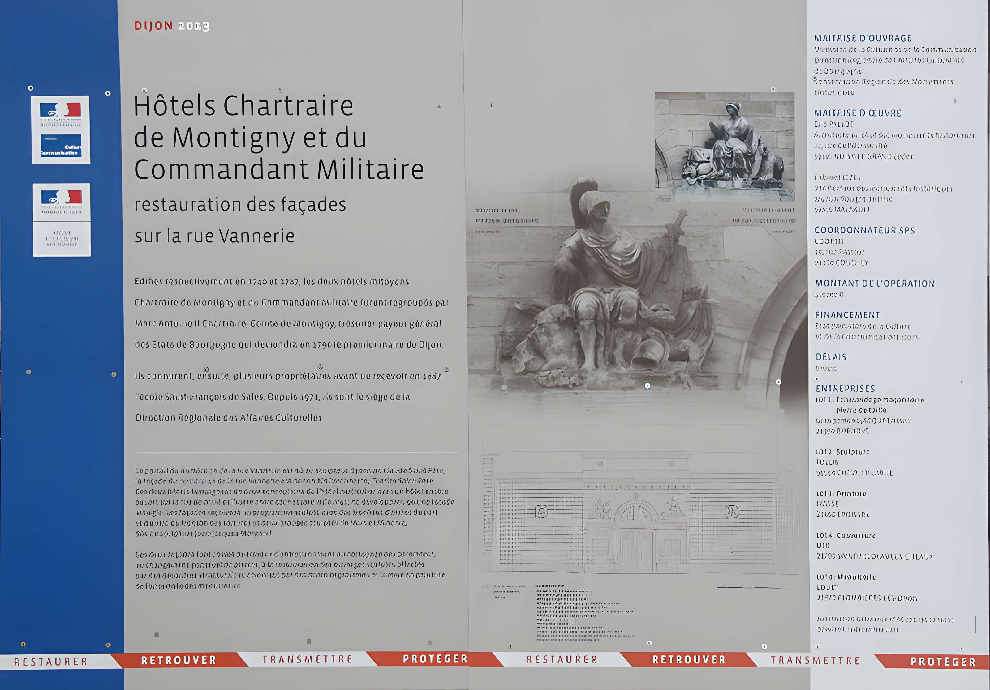 Hôtel Chartraire de Montigny à Dijon