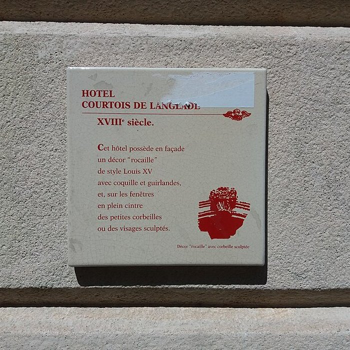 Photo de Hôtel Courtois de Langlade à Arles