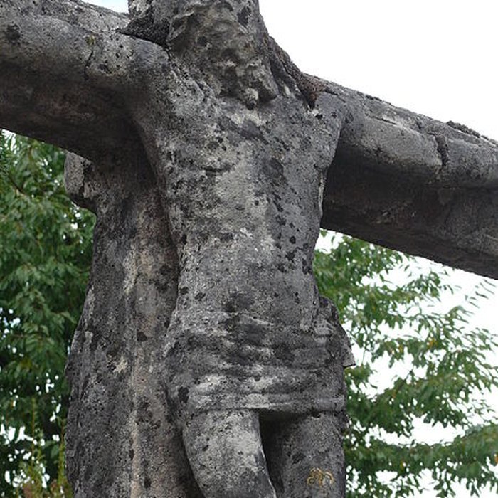 Photo de Croix de chemin en pierre datée de 1622