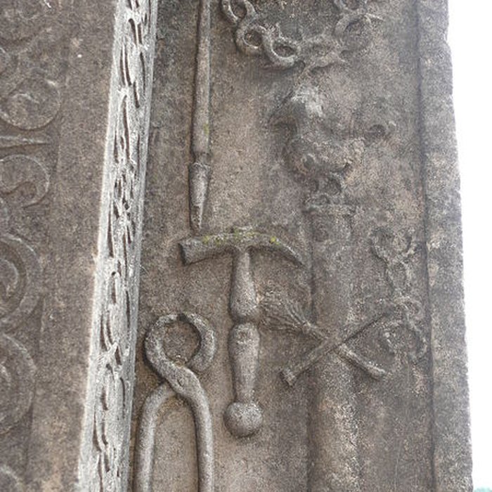 Photo de Croix de chemin en pierre datée de 1622