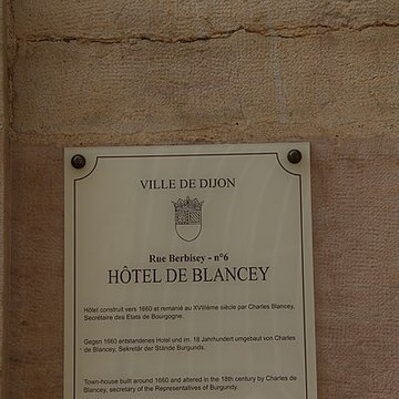 Hôtel de Bretagne-Blancey à Dijon