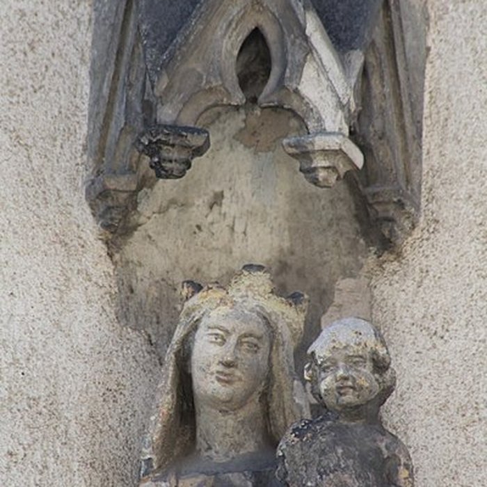 Photo de Statue de la Vierge à lenfant