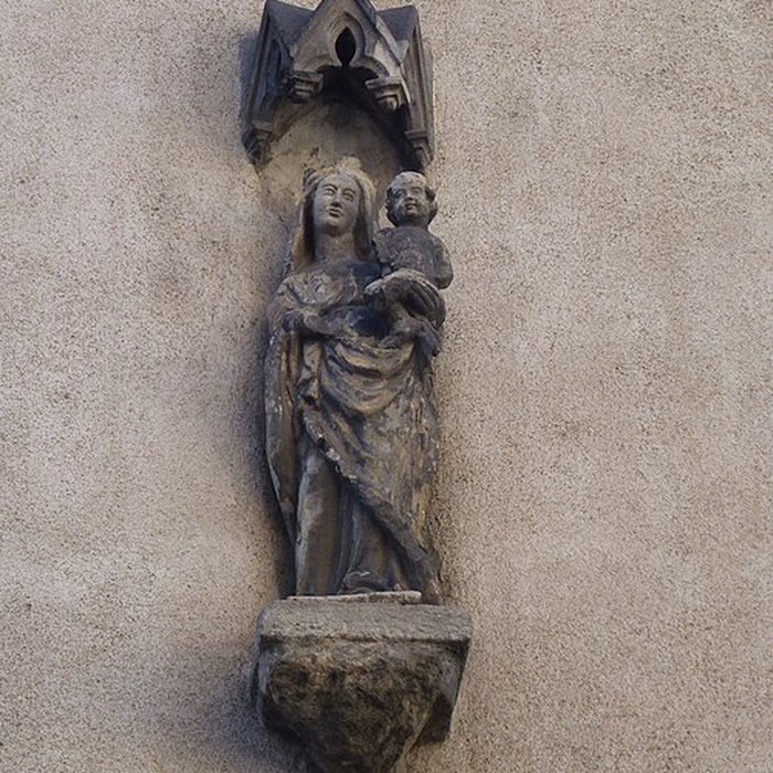 Photo de Statue de la Vierge à lenfant