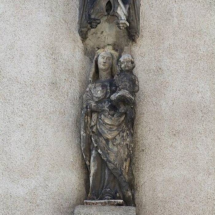 Photo de Statue de la Vierge à lenfant