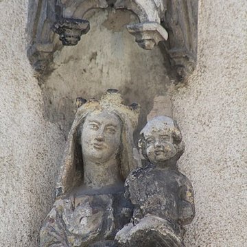 Statue de la Vierge à lenfant