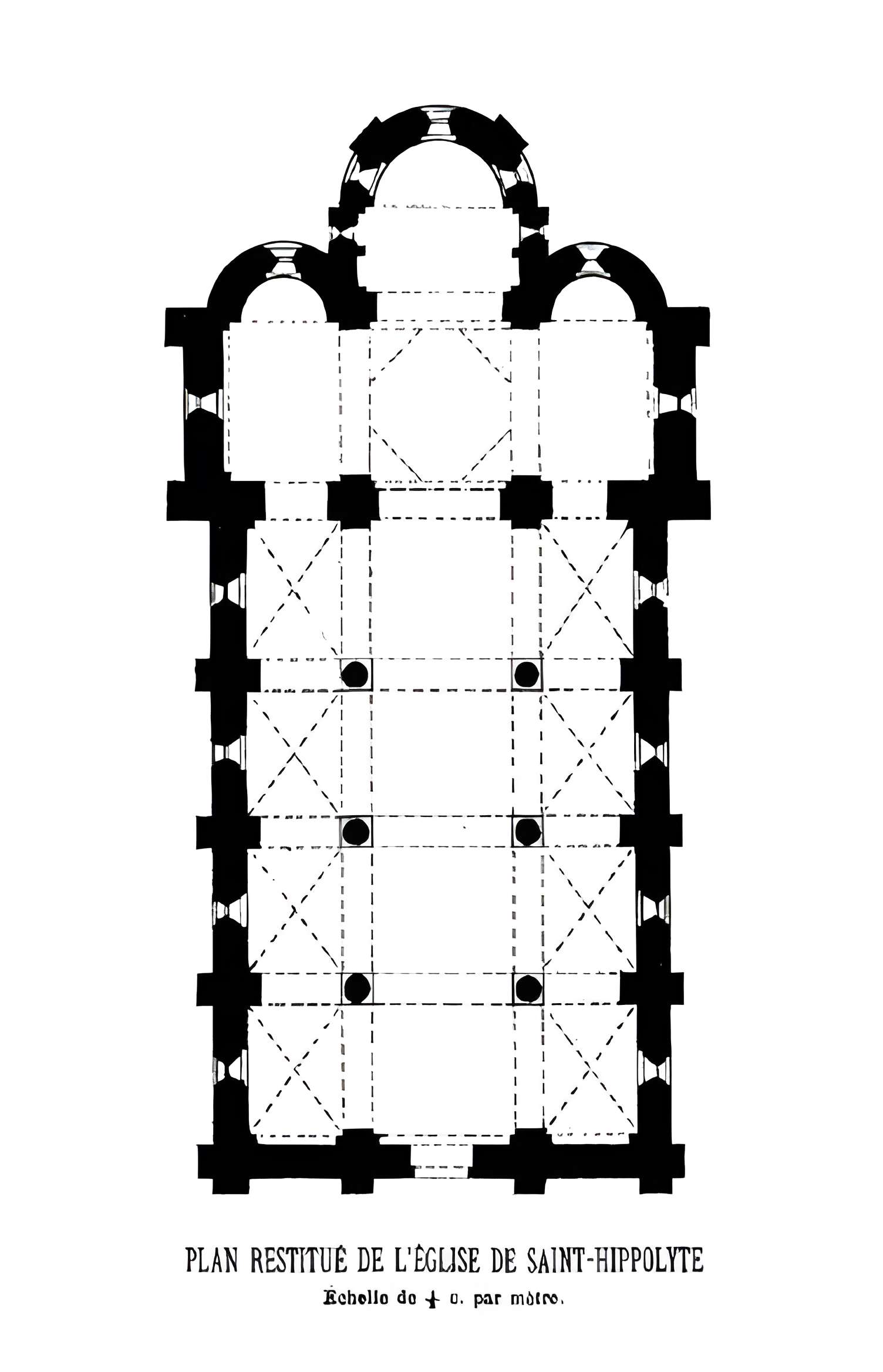 Eglise Saint-Hippolyte (ruines)