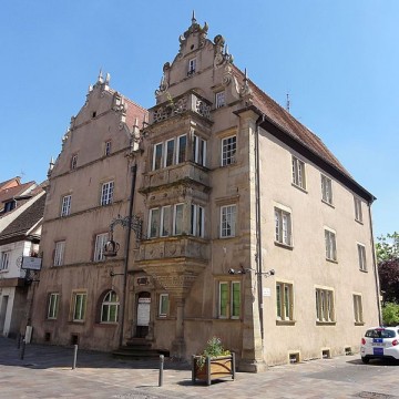 hotel de la couronne dit palais de la regence a ensisheim