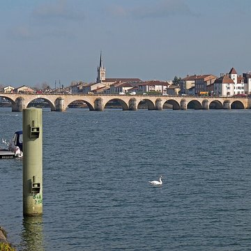 Pont Saint-Laurent, sur la Saône