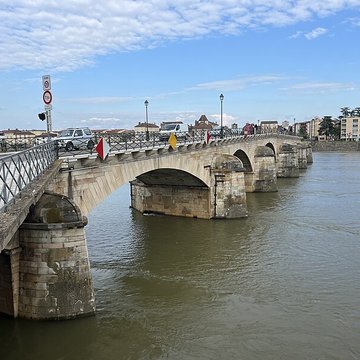 Pont Saint-Laurent, sur la Saône
