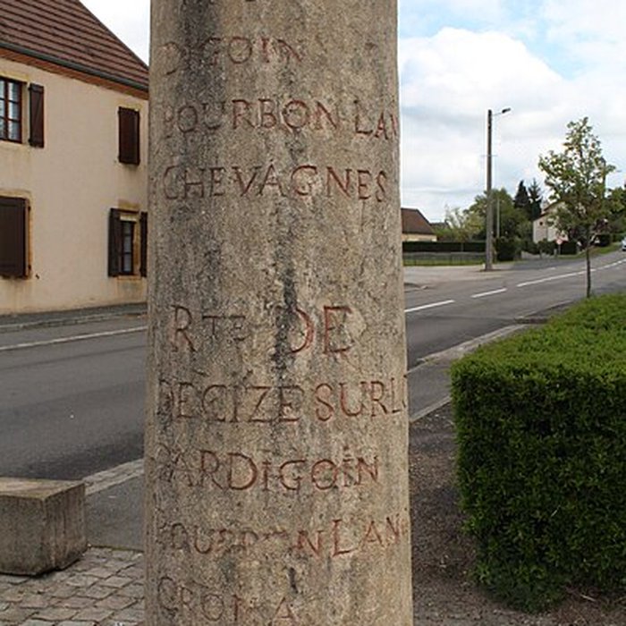 Photo de Borne itinéraire