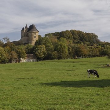 Château donjon et ruines