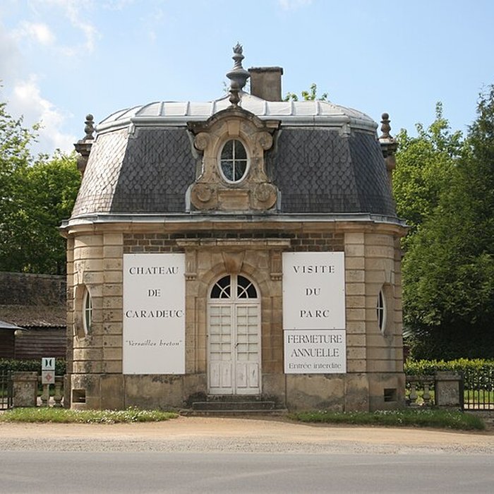 Photo de Château de Caradeuc également sur communes de Longaulnay 35 et Saint-Pern 35