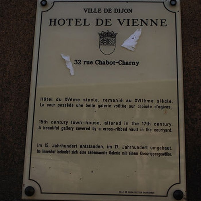 Photo de Hôtel de Vienne à Dijon