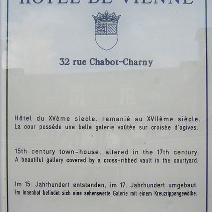 Photo de Hôtel de Vienne à Dijon