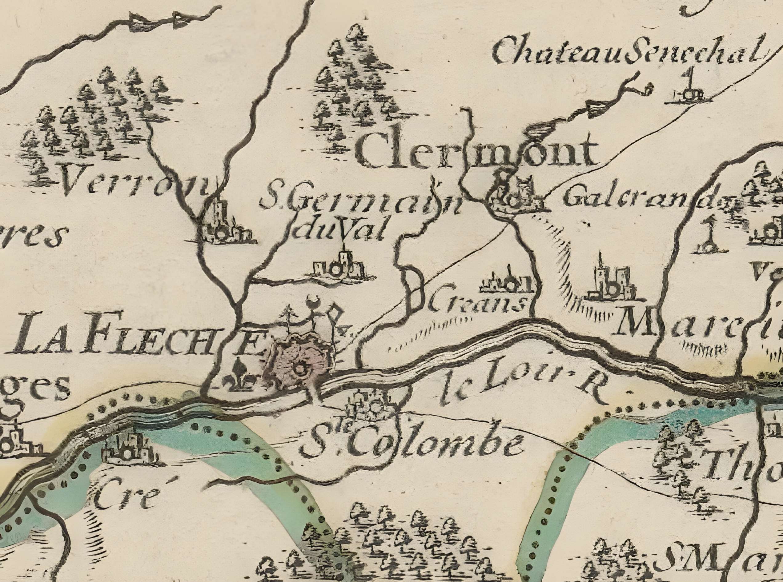 Château de Créans et ses dépendances