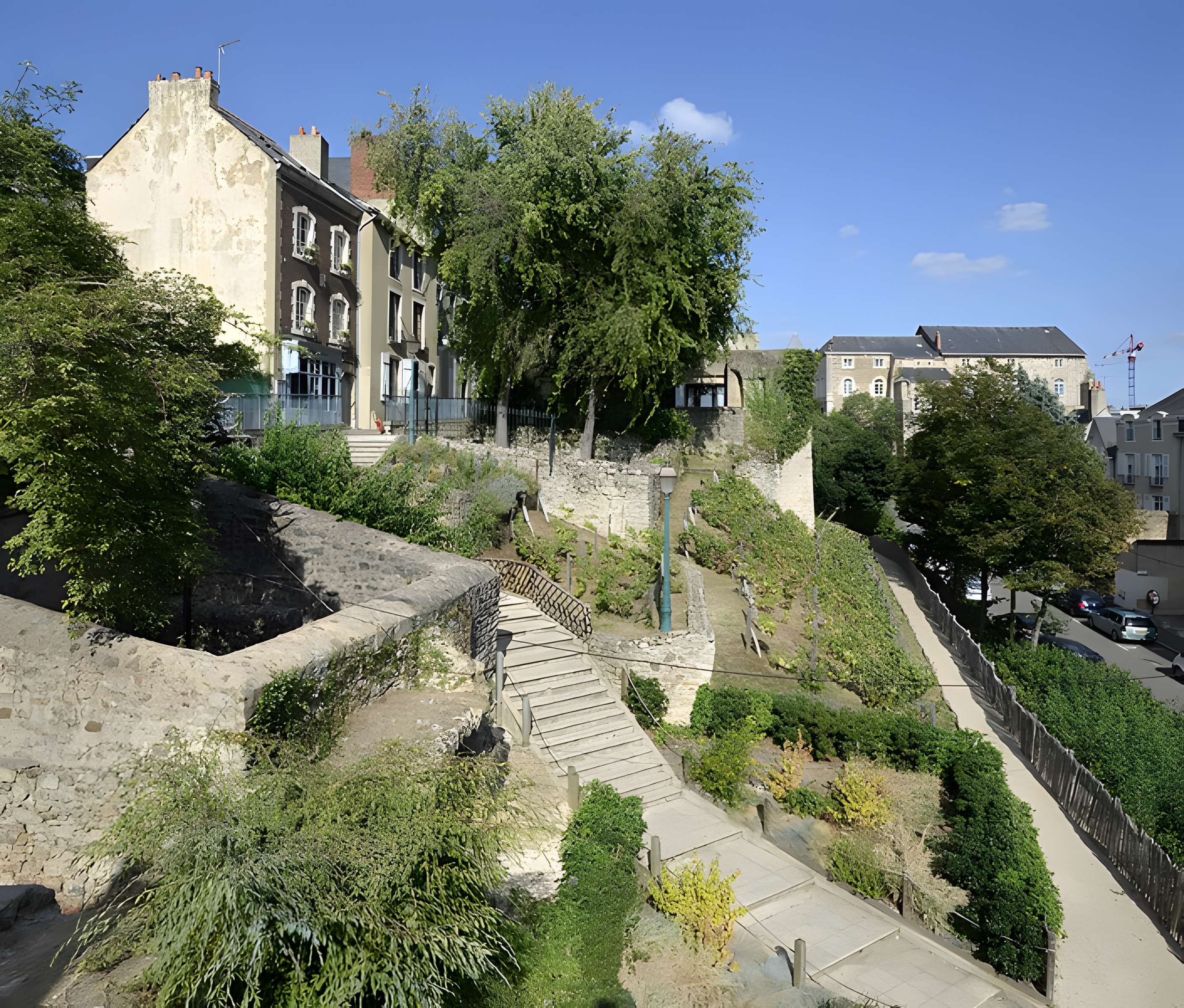 Escalier de la Grande-Rue à la rue de Vaux