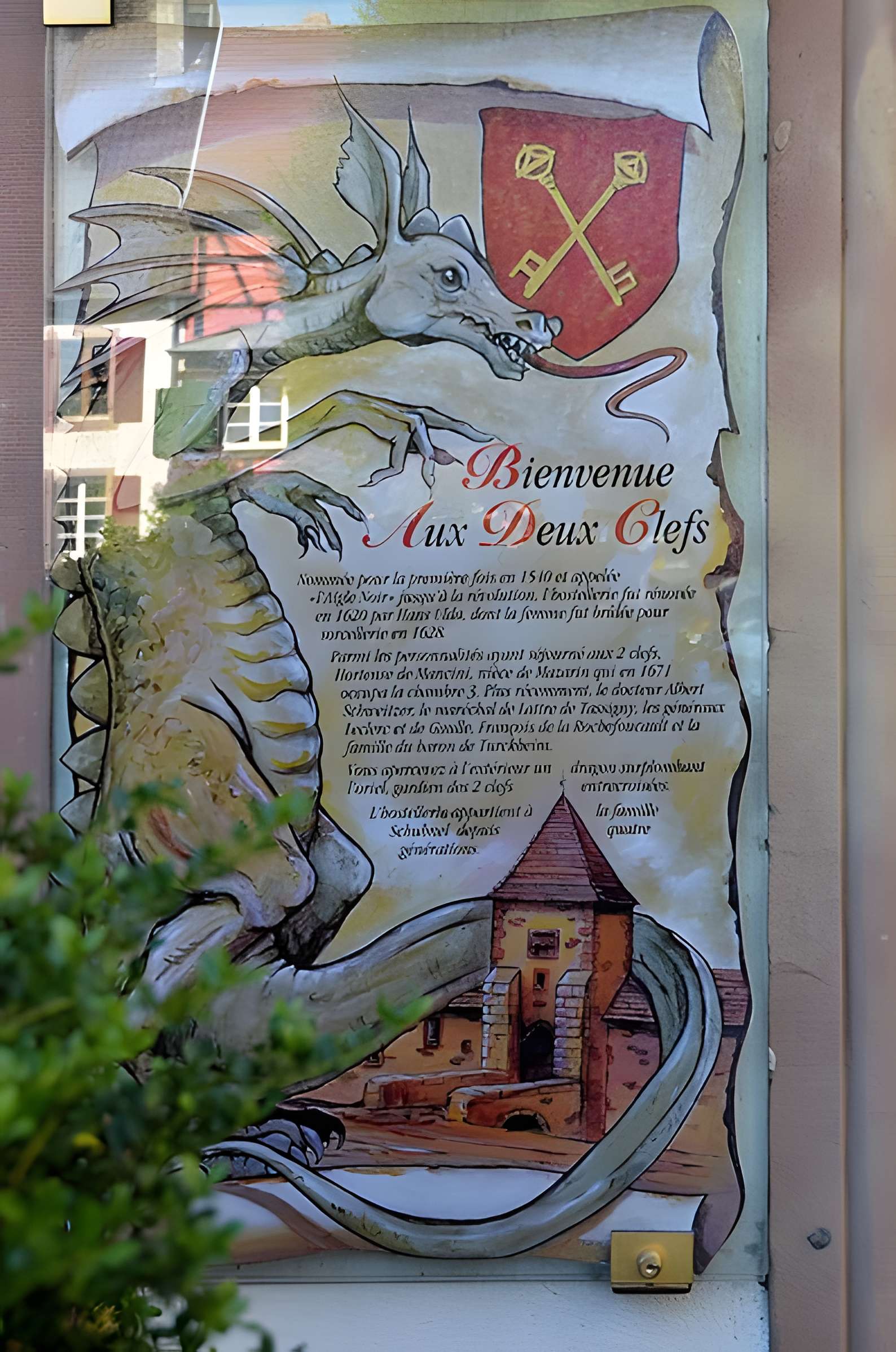 Hôtel des Deux-Clefs à Turckheim