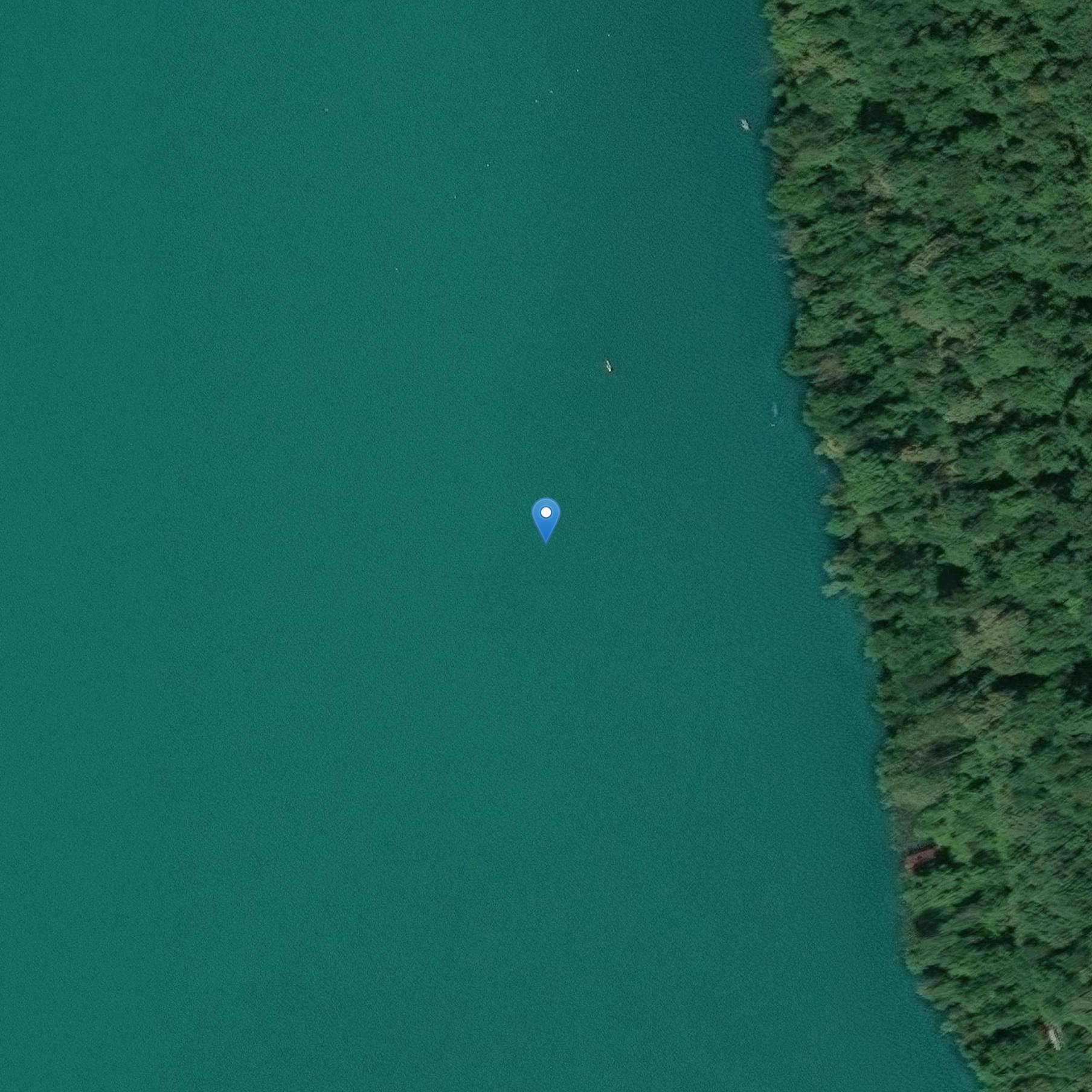 Photo de Sito archeologico Beau-Phare (o Boffard) immerso nel Lago di Aiguebelette