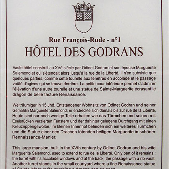 Photo de Hôtel des Godrans à Dijon