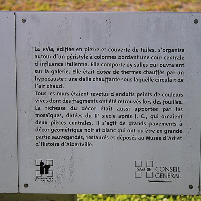 Photo de Villa gallo-romaine vestiges