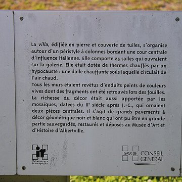 Villa gallo-romaine vestiges