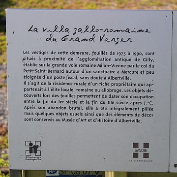 Villa gallo-romaine vestiges