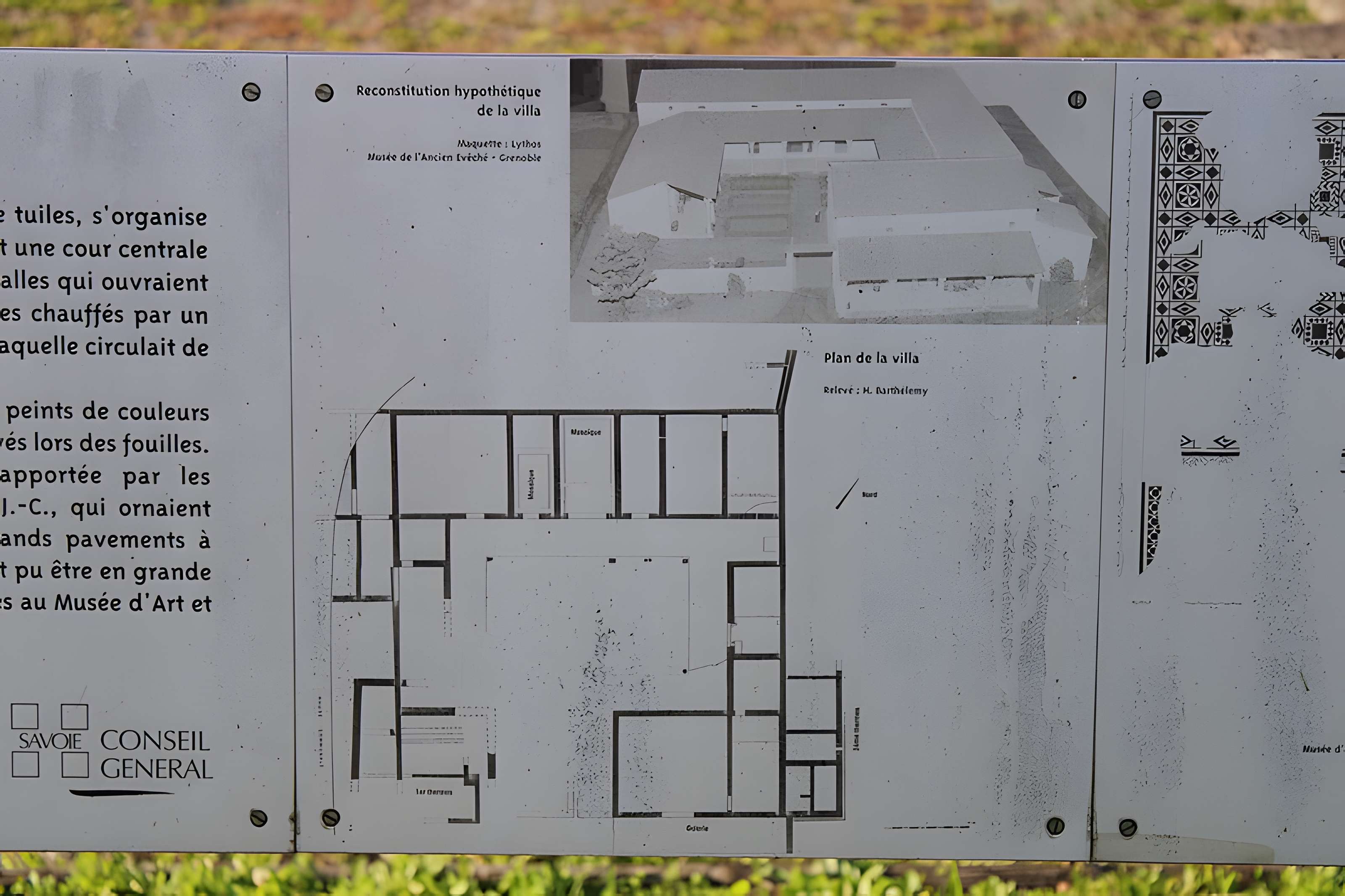 Villa gallo-romaine (vestiges)