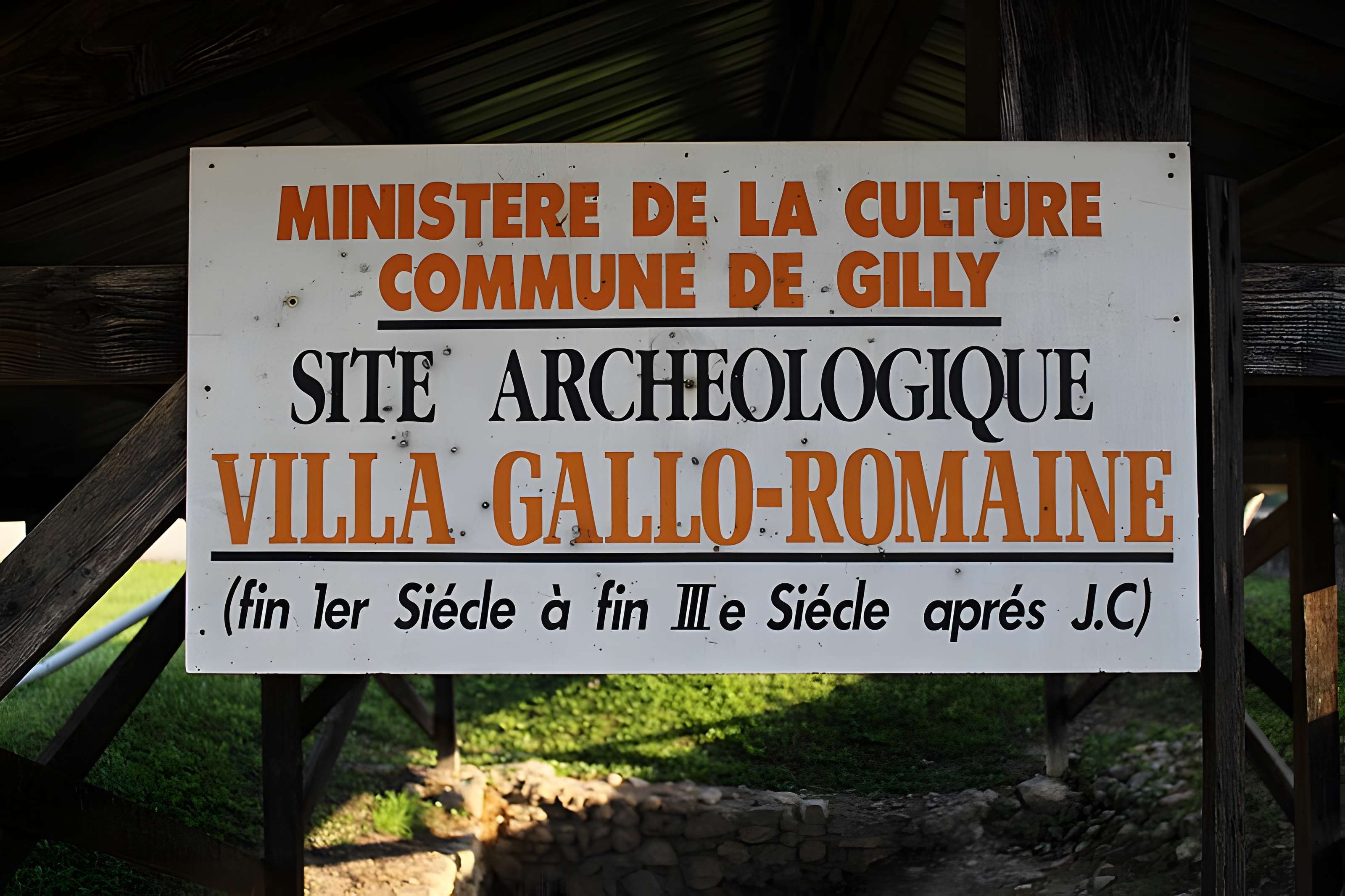 Villa gallo-romaine (vestiges)