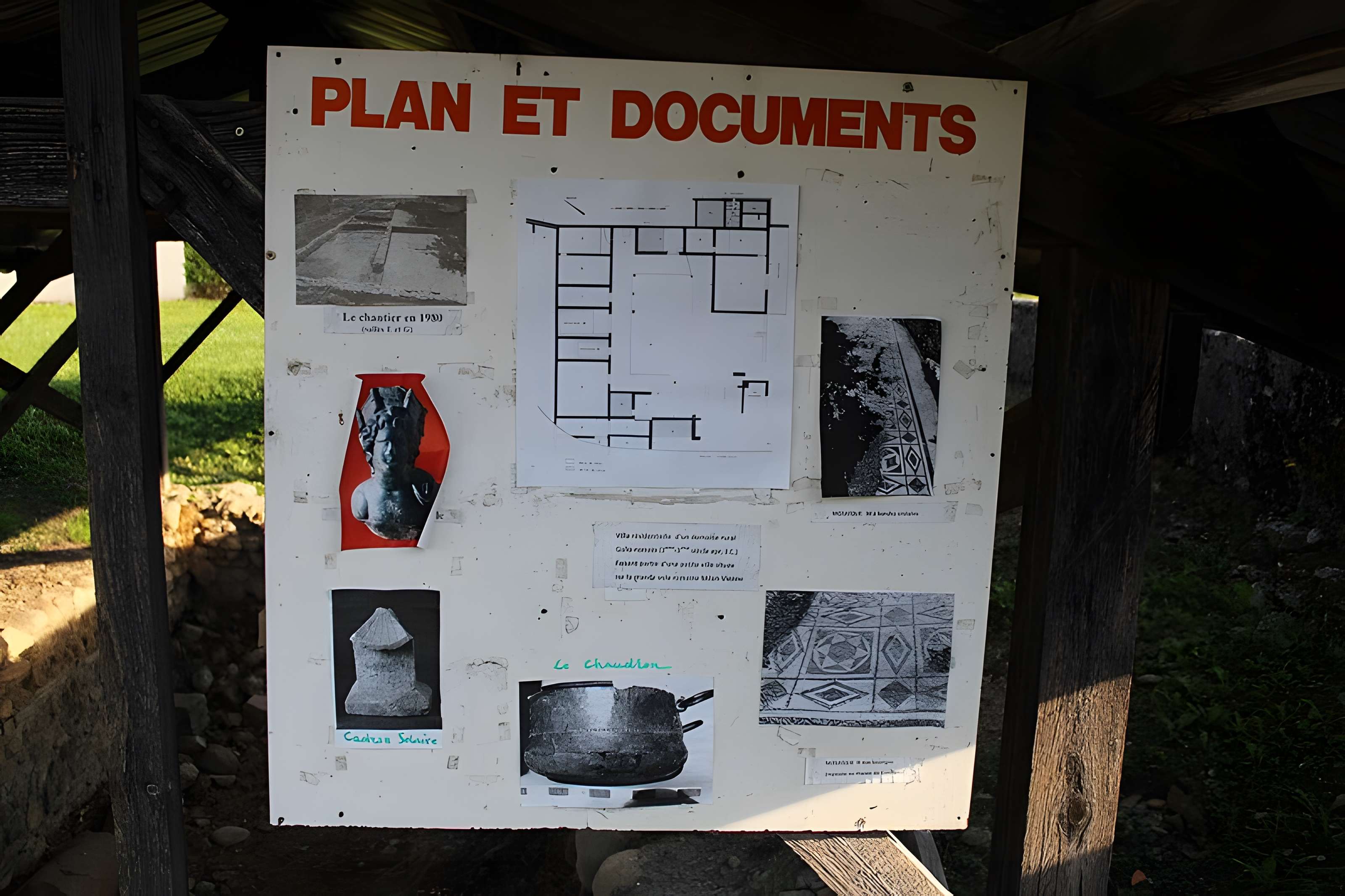 Villa gallo-romaine (vestiges)