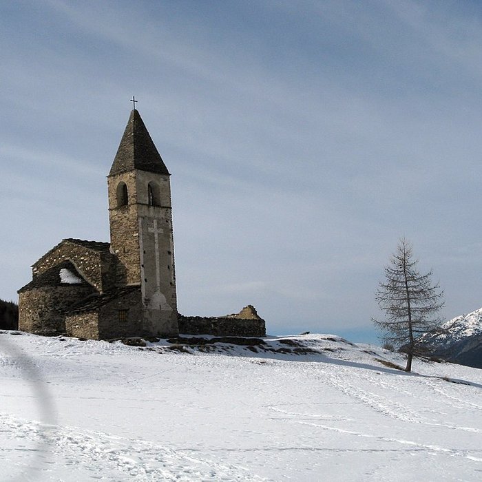 Photo de Eglise Saint-Pierre dExtravache ruines