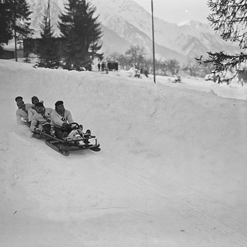 Ancienne piste de bobsleigh