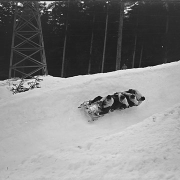 Ancienne piste de bobsleigh