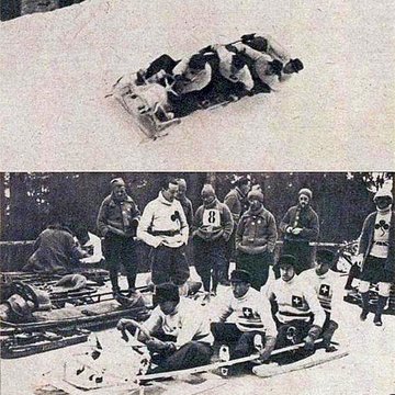 Ancienne piste de bobsleigh