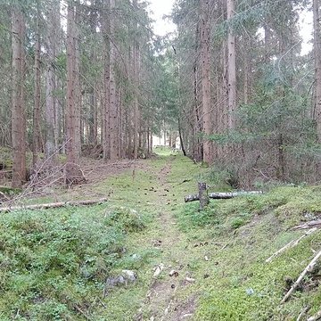 Ancienne piste de bobsleigh